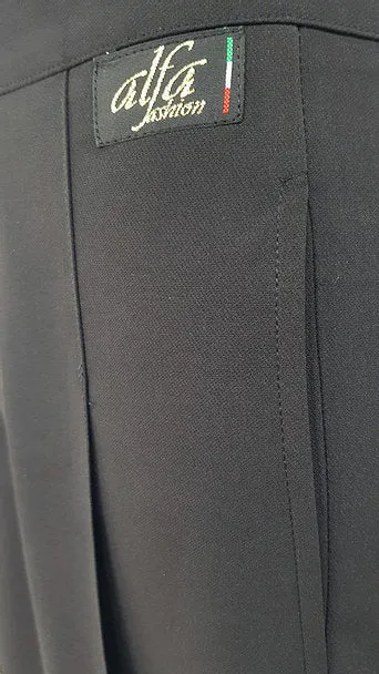 Alfa Fashion Italy Mens Trousers With Pleats
