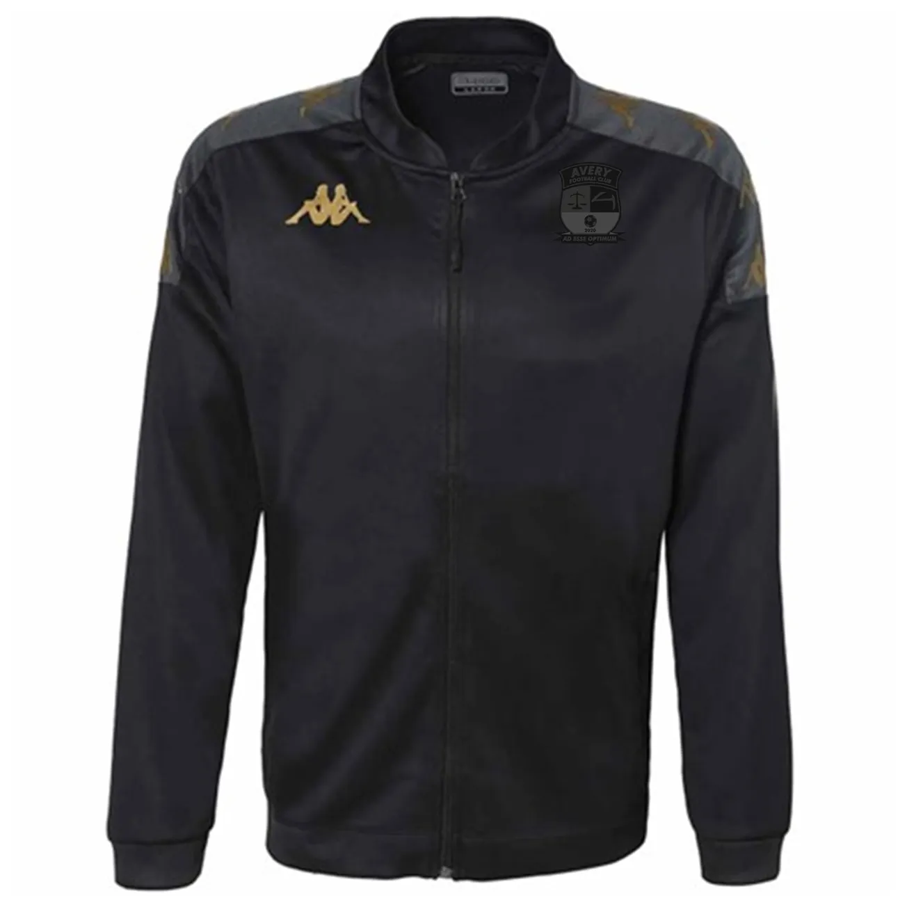 Avery FC - Managers Tracksuit Jacket - Black [Giullio]