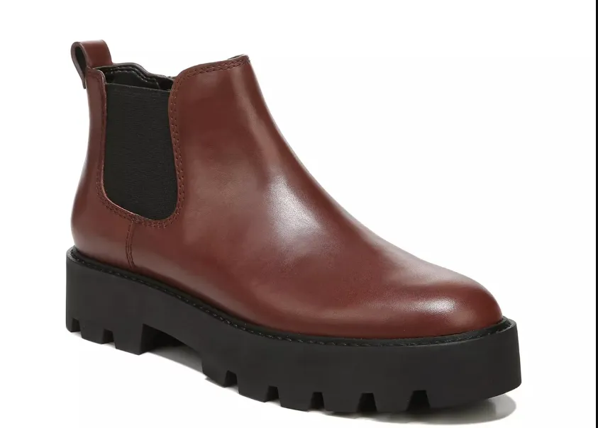 Balinbooty Cognac Franco Sarto Ankle Boots