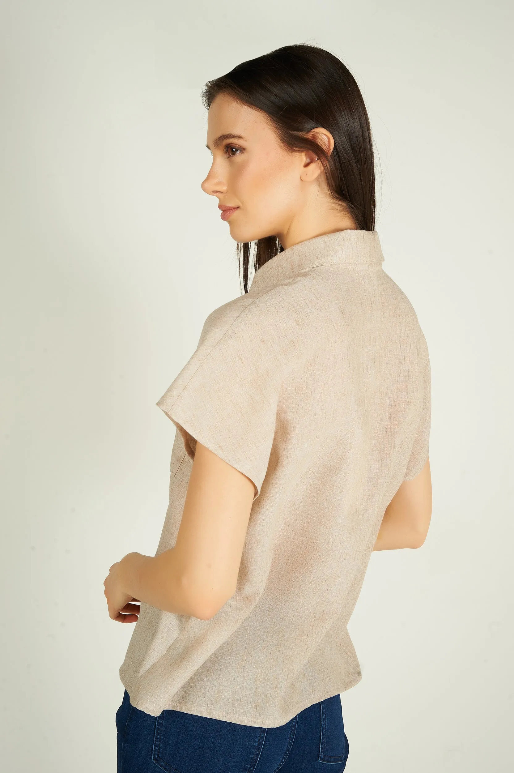 Blouse à manches courtes - DYLAN - (R-A18)