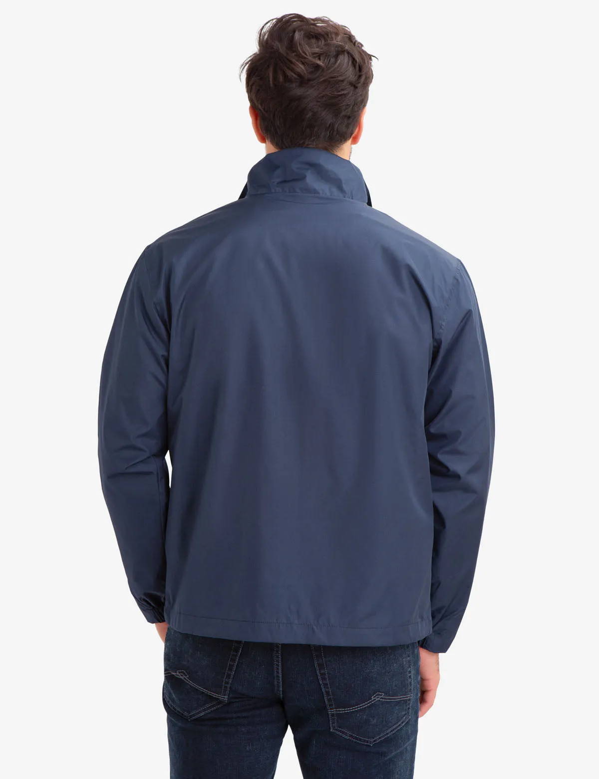COLLARED WINDBREAKER