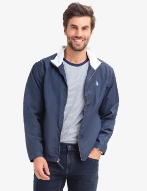 COLLARED WINDBREAKER