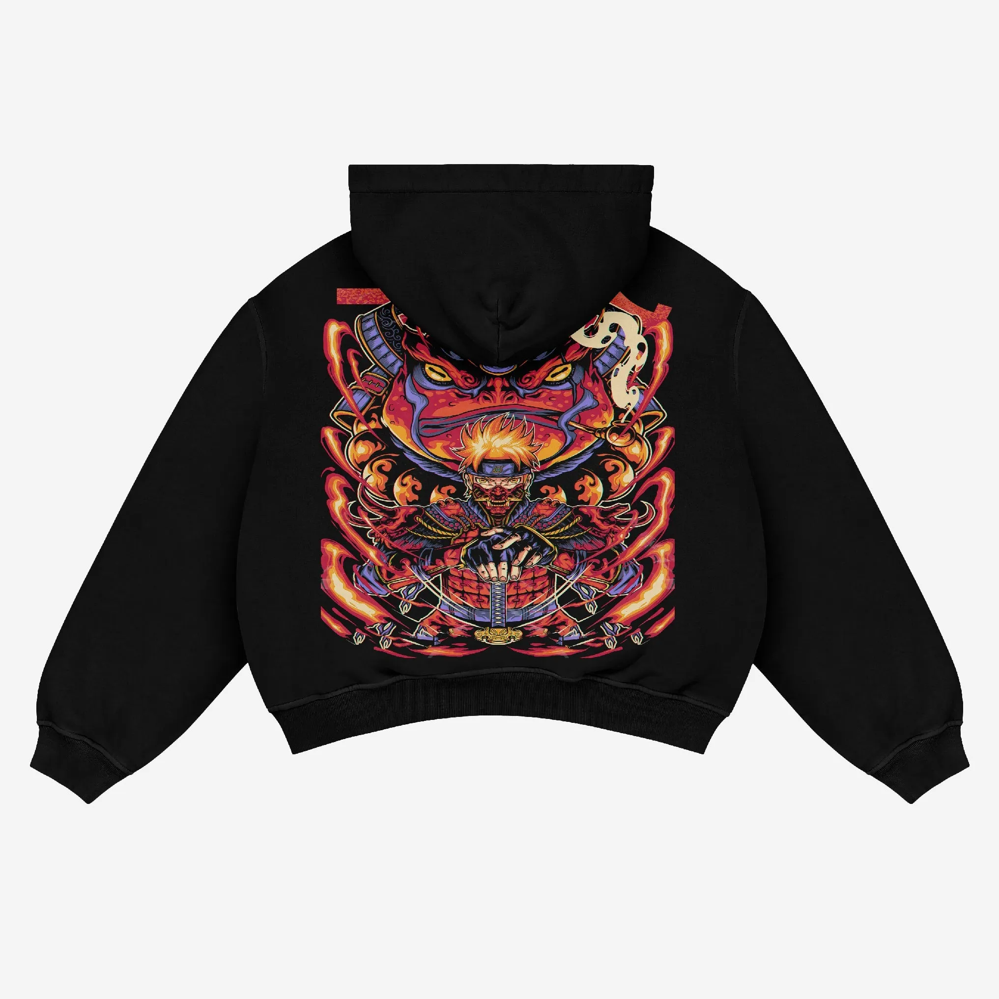 Exclusive Naruto and Jiraiya's Toad Hoodie - Premium Anime Apparel for True Naruto Fans