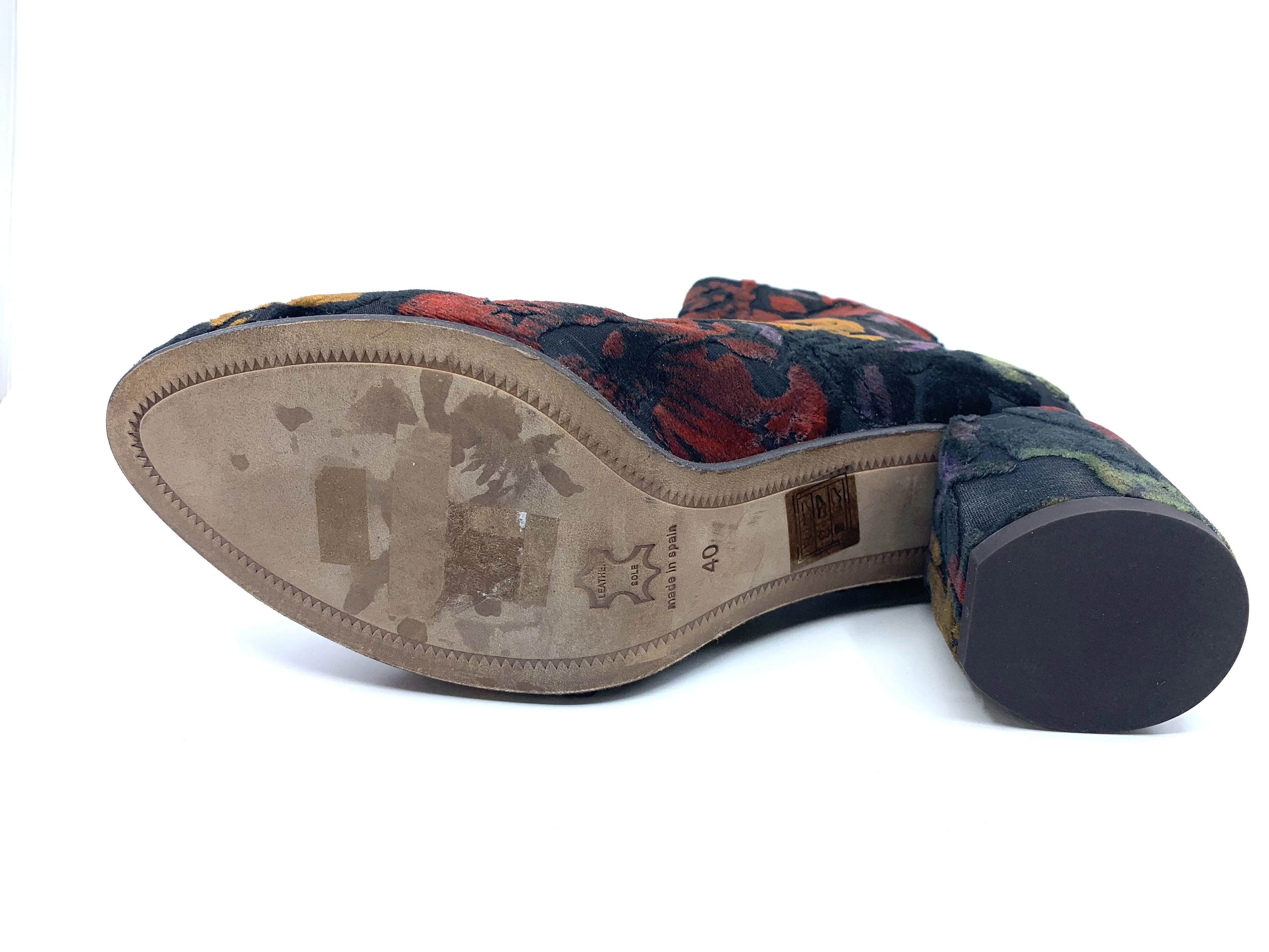 Filanda Multi Print Fabric Ethem Ankle Boot