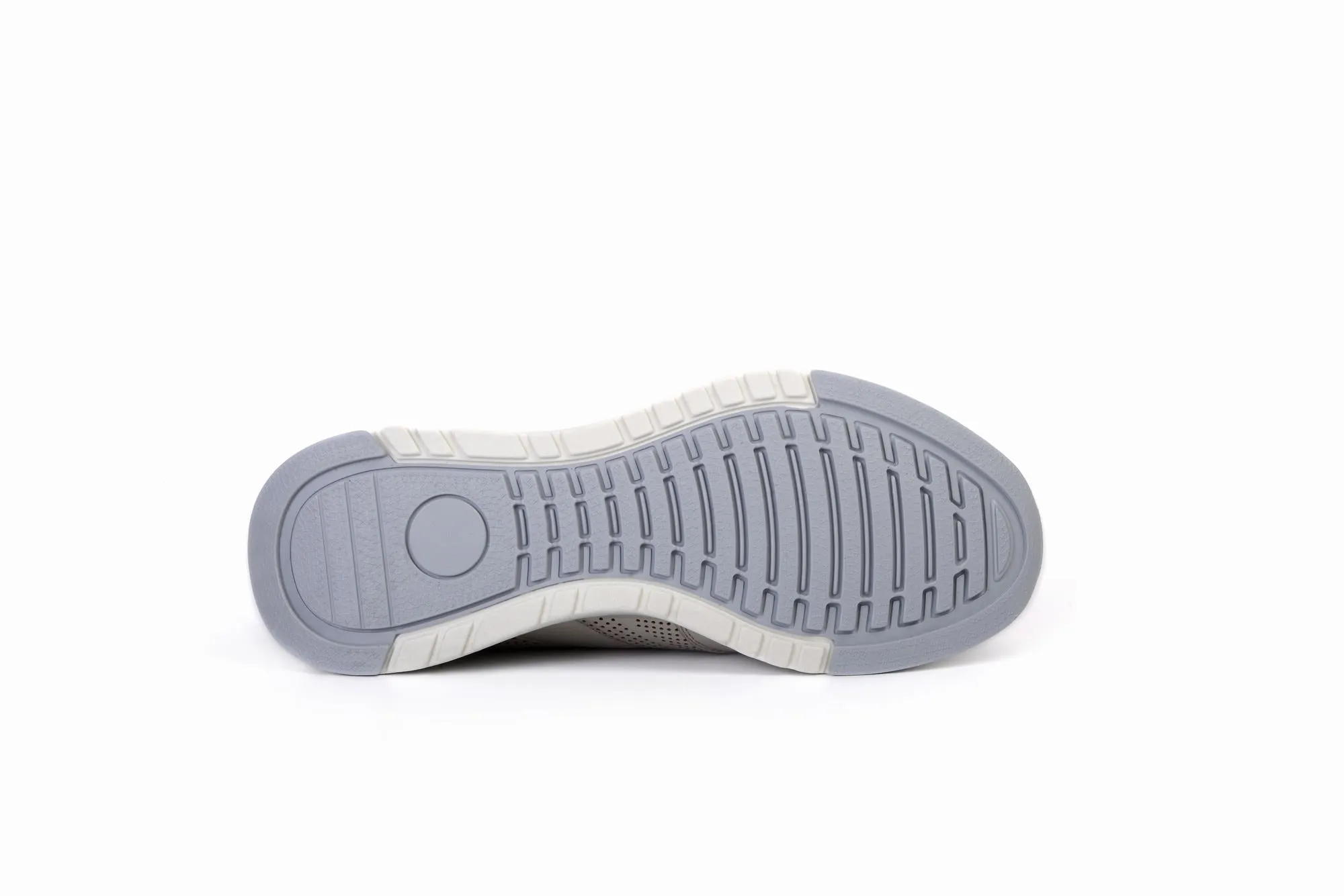 FOOT FEDERATION CITY LACE-UP SNEAKER MENS SHOE STONE GRAY