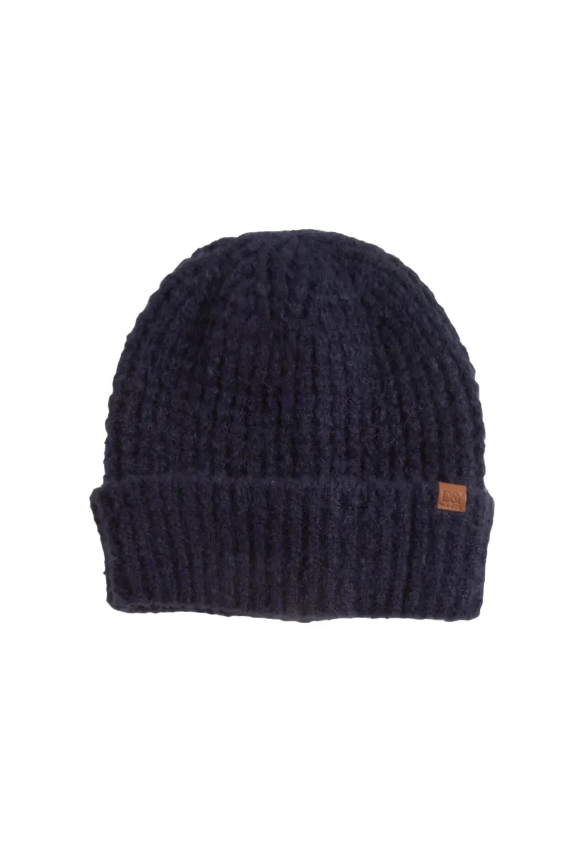 FSBB3582 - Knit Beanie With D&Y Tab