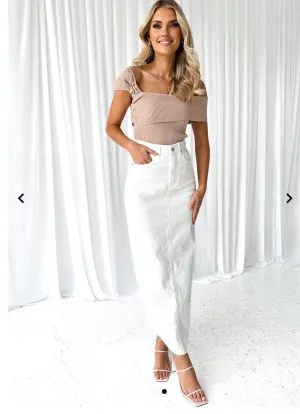 Gabby Denim Skirt