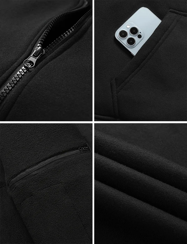 Heated Hoodie - 5 Heating Zones for Outdoor Warmth