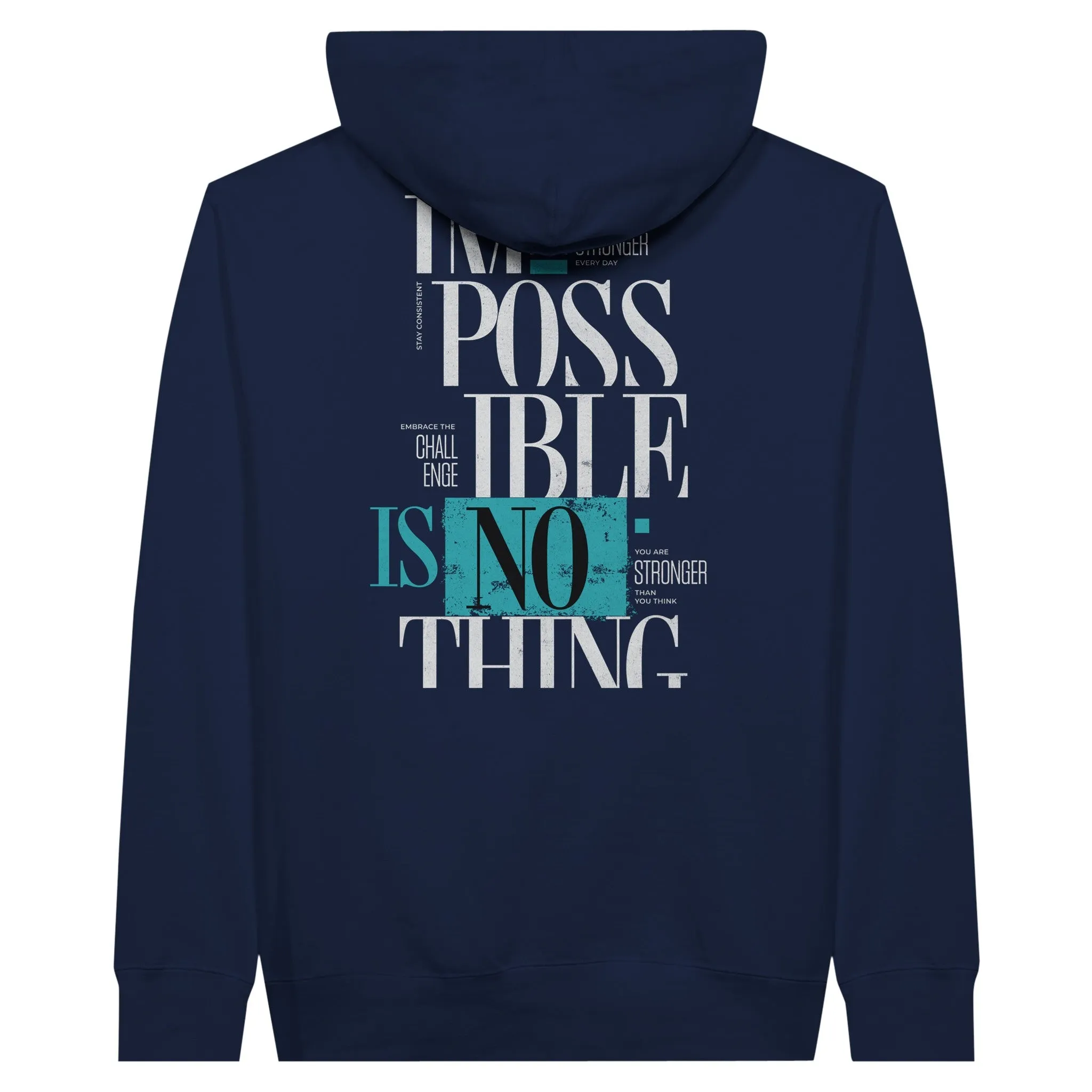 IMPOSSIBLE IS NOTHING Unisex Pullover Hoodie