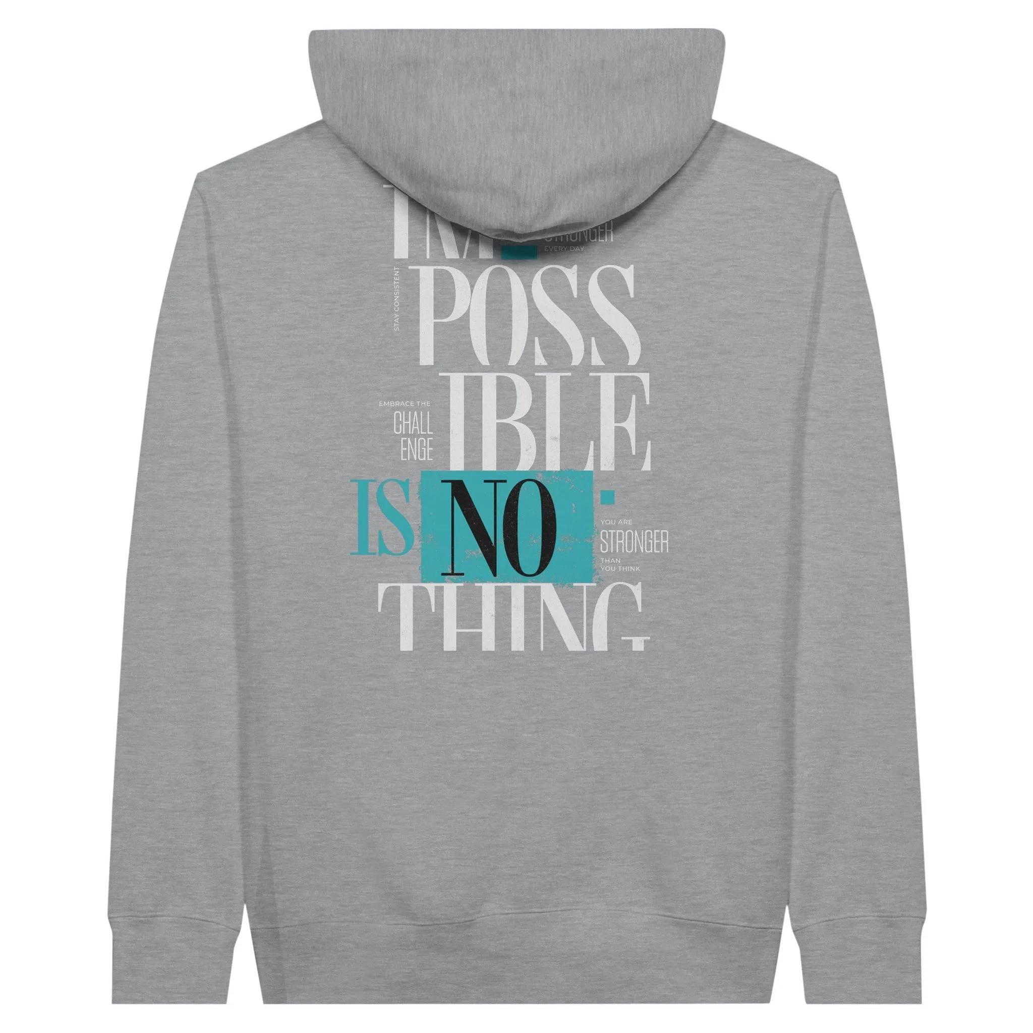 IMPOSSIBLE IS NOTHING Unisex Pullover Hoodie