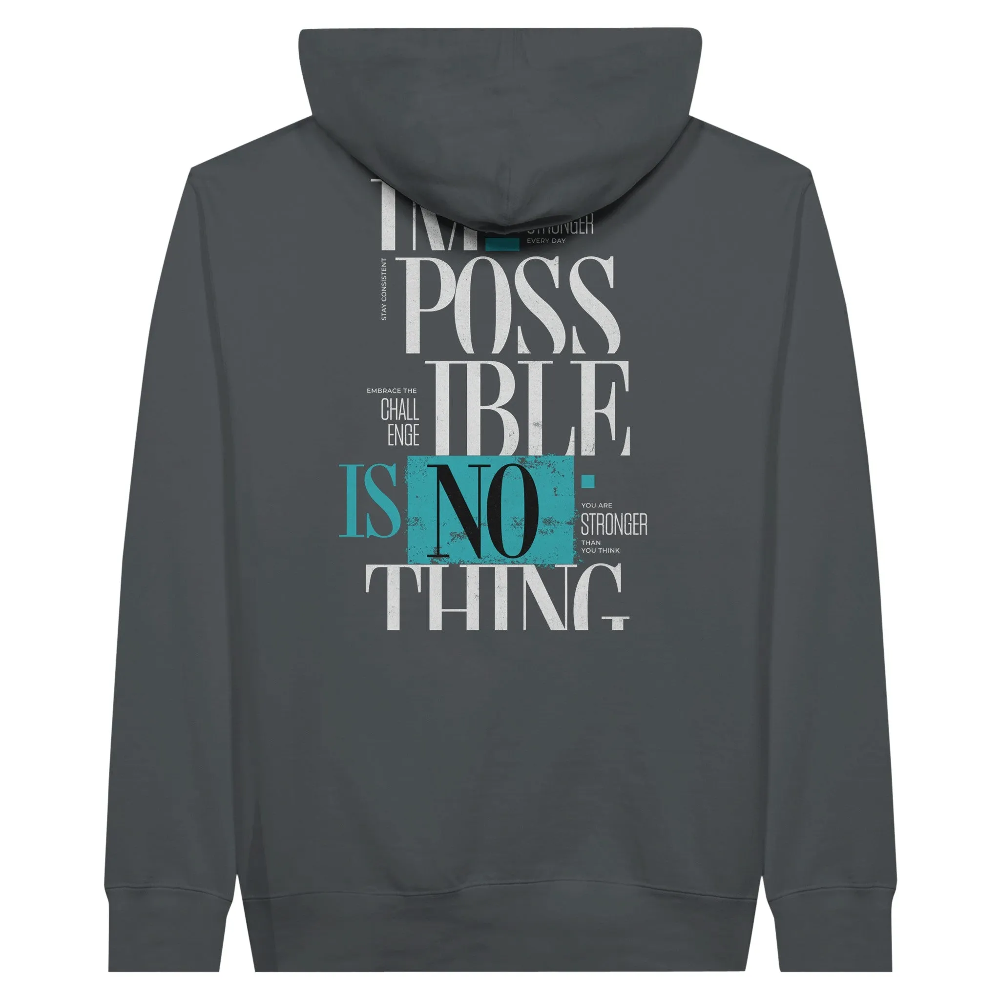 IMPOSSIBLE IS NOTHING Unisex Pullover Hoodie