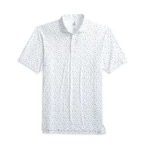 Johnnie-O Gone Skiing Featherweight Polo Shirt - White