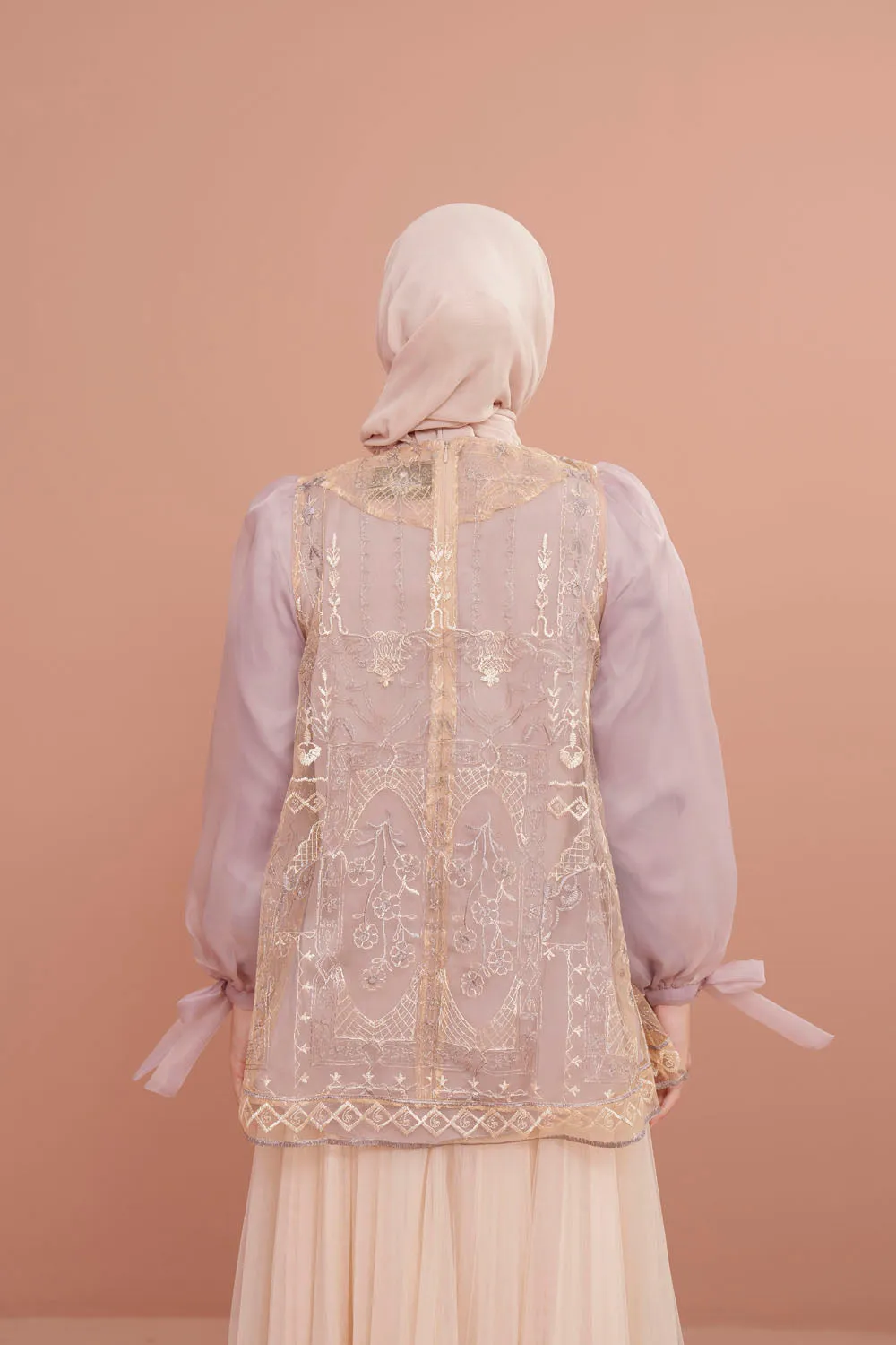 Lea Blouse Set Lavender