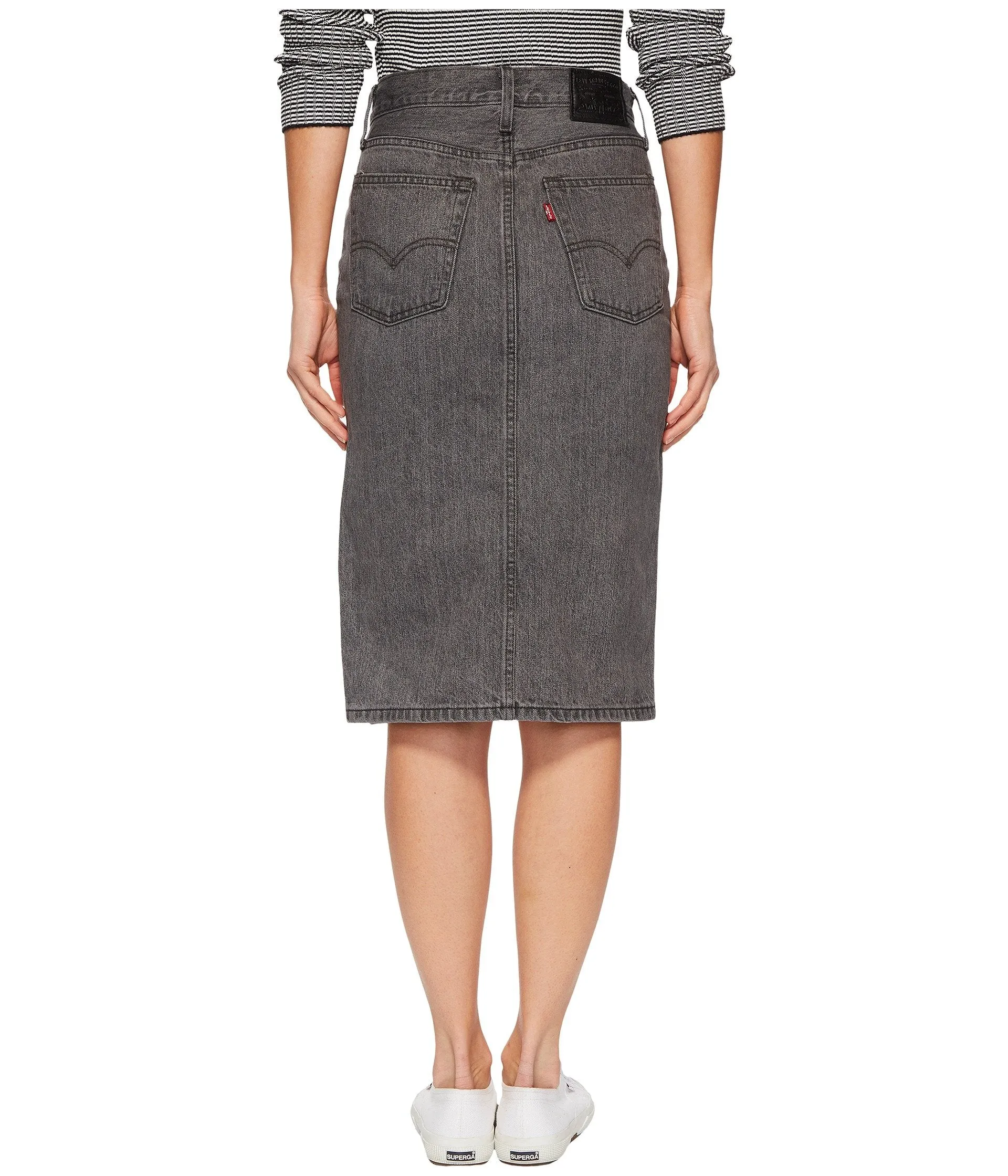 Levi's® Premium Premium Side Slit Skirt