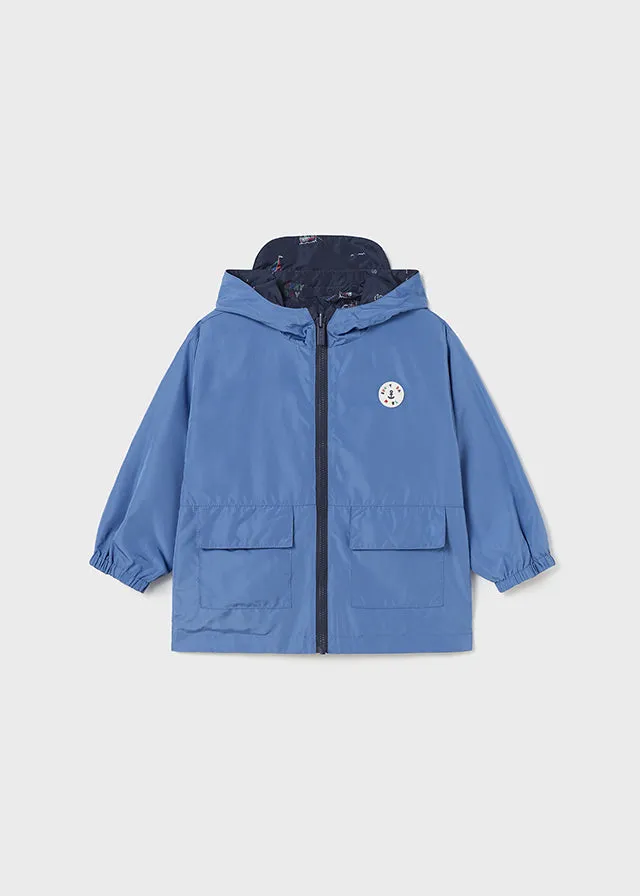 Mayoral 1428 061 - Blue Printed Reversible Windbreaker