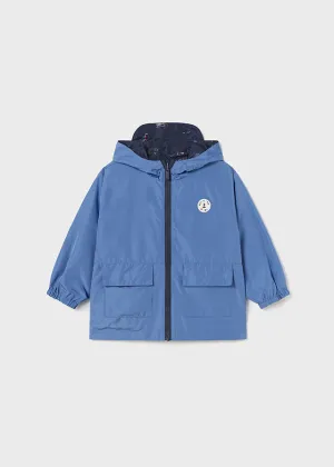 Mayoral 1428 061 - Blue Printed Reversible Windbreaker