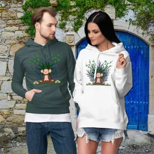 Monkey print hoodies for women & men
