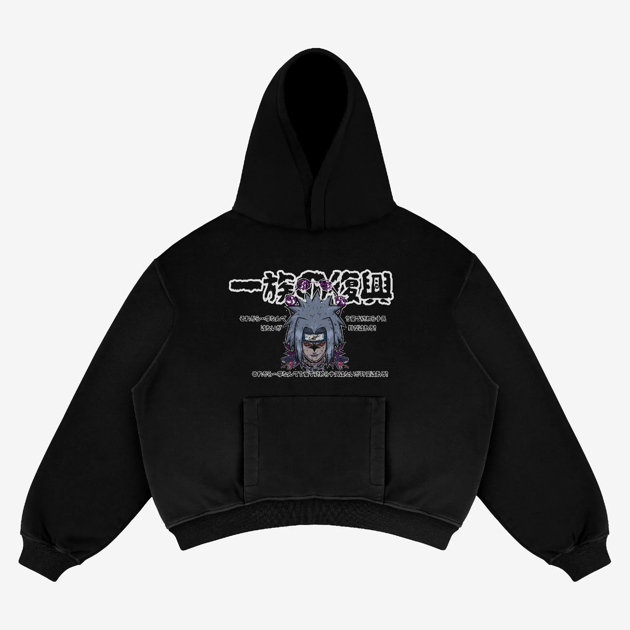 Naruto Orochimaru Demon Anime Hoodie - Embrace the Darkness of the Legendary Sannin
