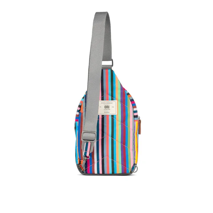 Ori London - Willesden B Sling Bag, Multi Stripe