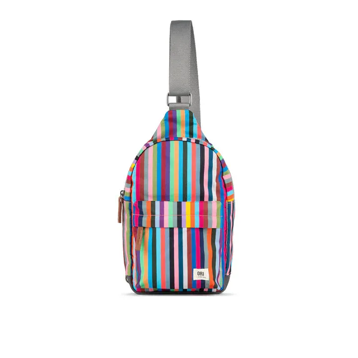 Ori London - Willesden B Sling Bag, Multi Stripe