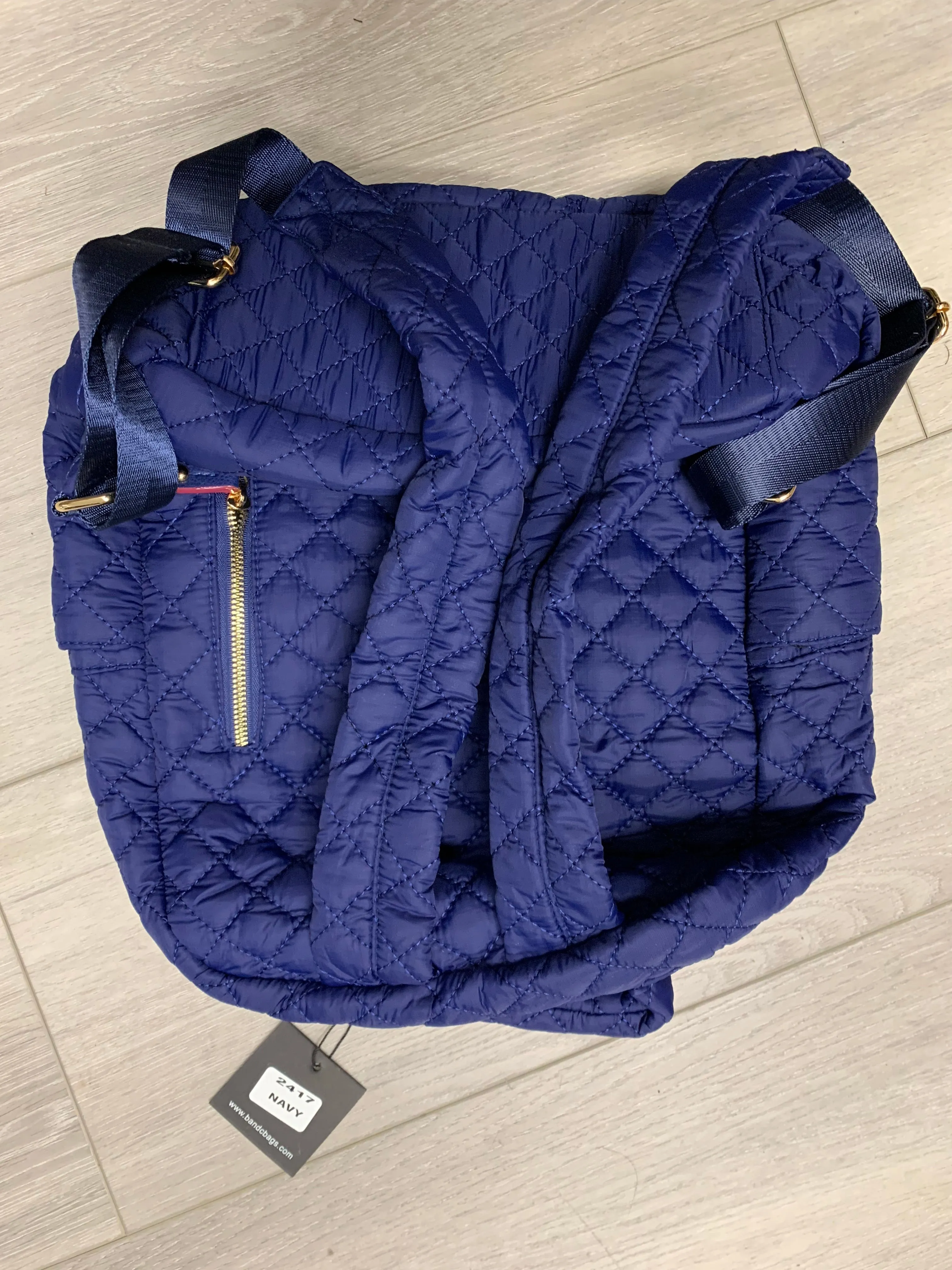 Quilted Backpack