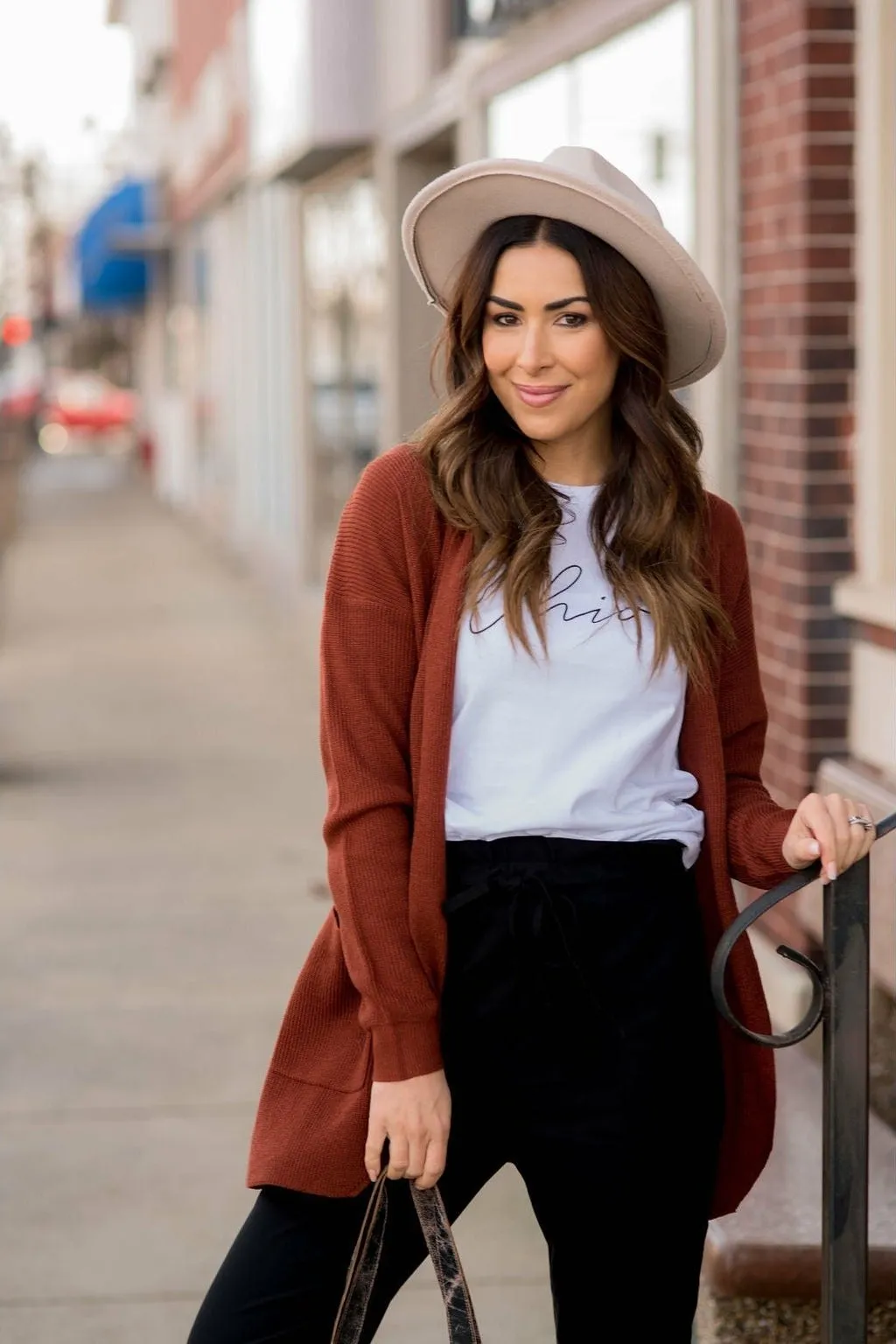 Ribbed Accent Cardigan