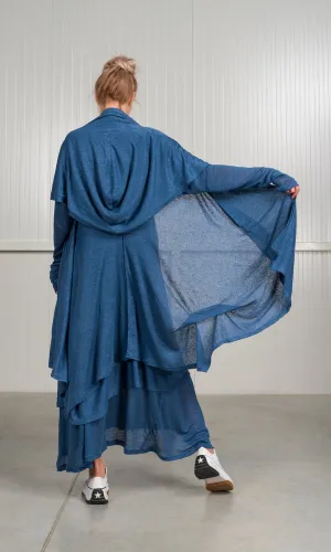 Rich Drapes Linen Knit Cardigan