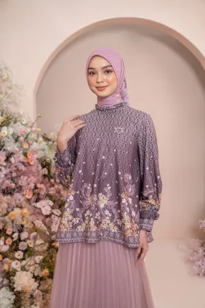Rissa Blouse Set Syar'i Deep Mulberry