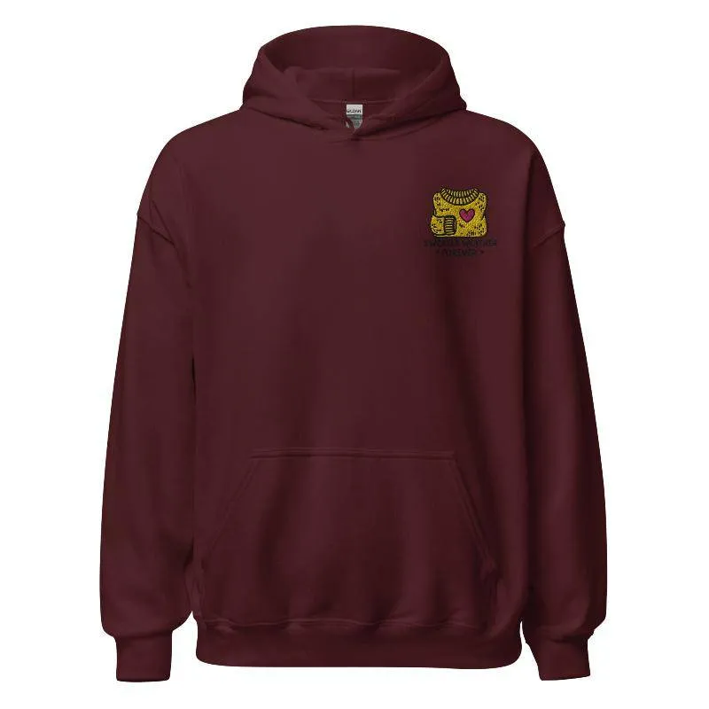Unisex Fall Embroidered Hoodie – "Sweater Weather Forever"