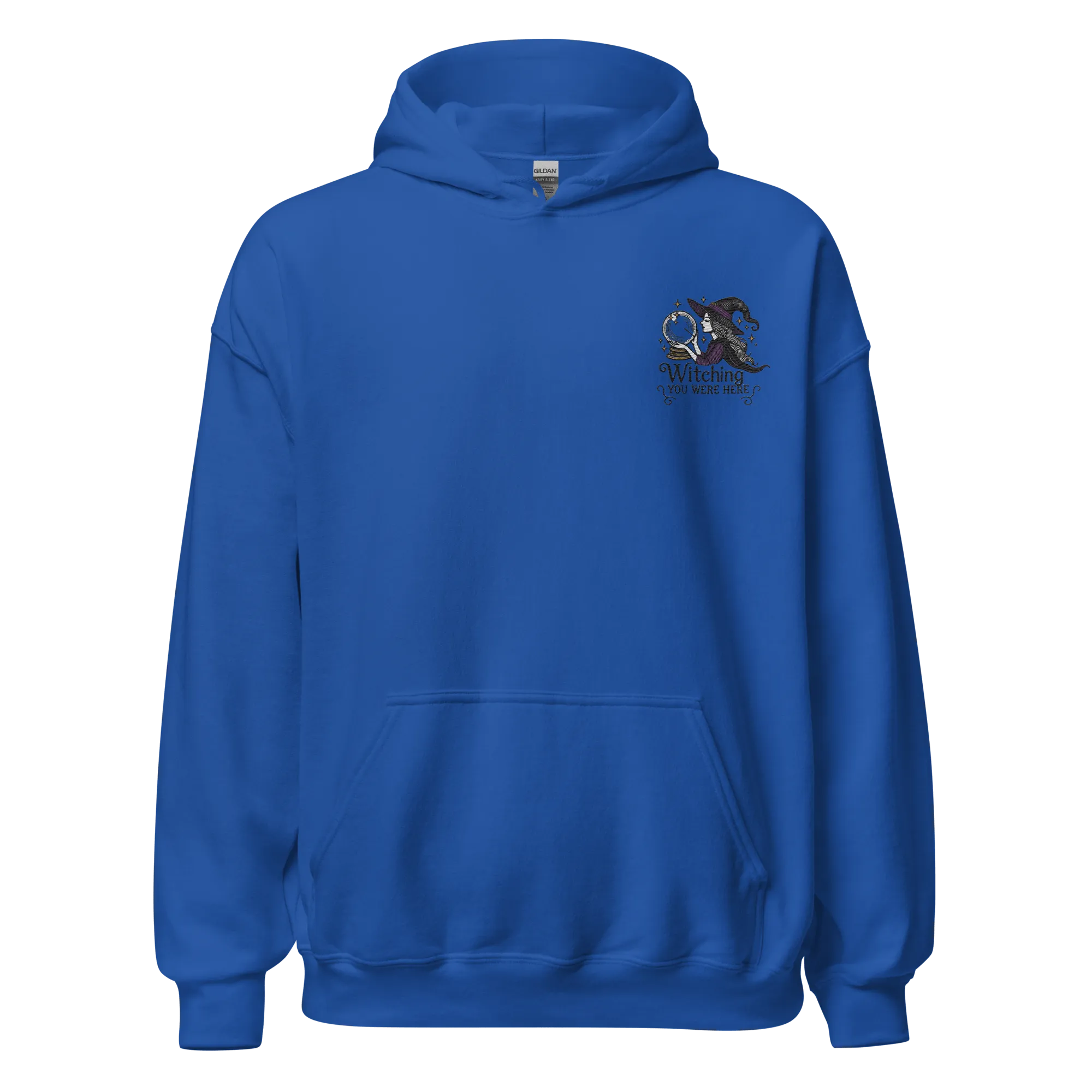 Witching You Were Here - Halloween Hoodie - Spooky Witch Halloween Hoodie