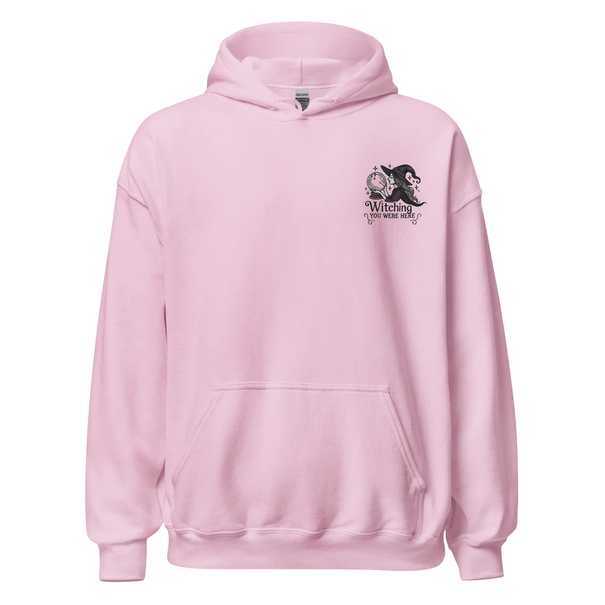 Witching You Were Here - Halloween Hoodie - Spooky Witch Halloween Hoodie
