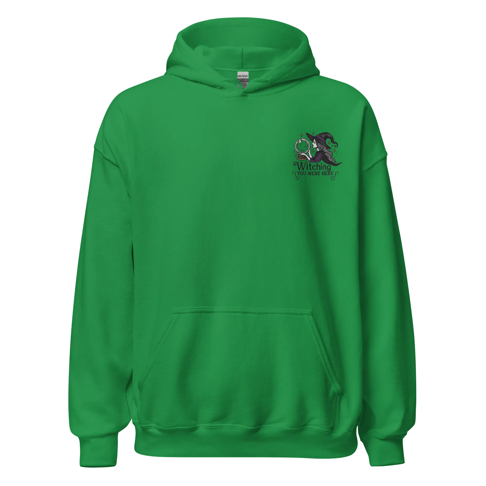 Witching You Were Here - Halloween Hoodie - Spooky Witch Halloween Hoodie