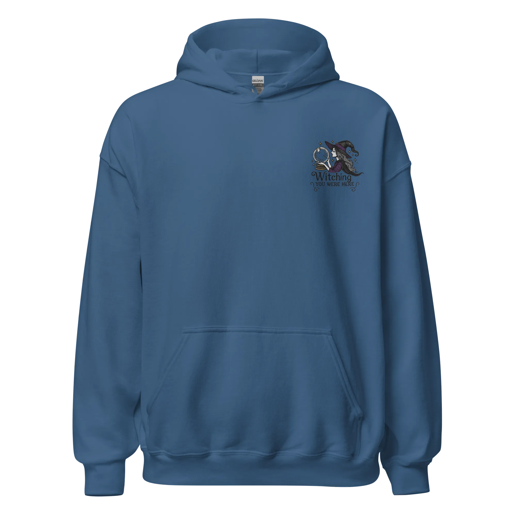 Witching You Were Here - Halloween Hoodie - Spooky Witch Halloween Hoodie