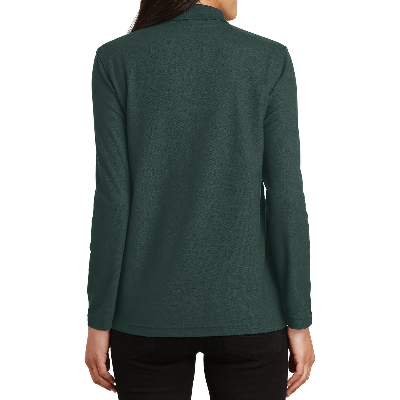 Women's Silk Touch Long Sleeve Polo
