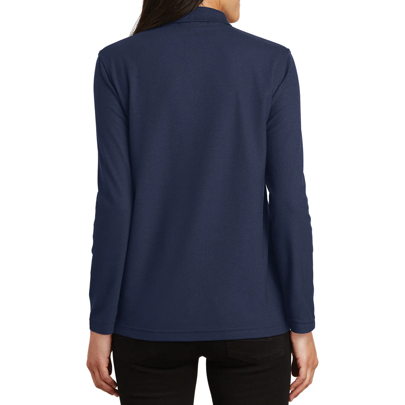 Women's Silk Touch Long Sleeve Polo