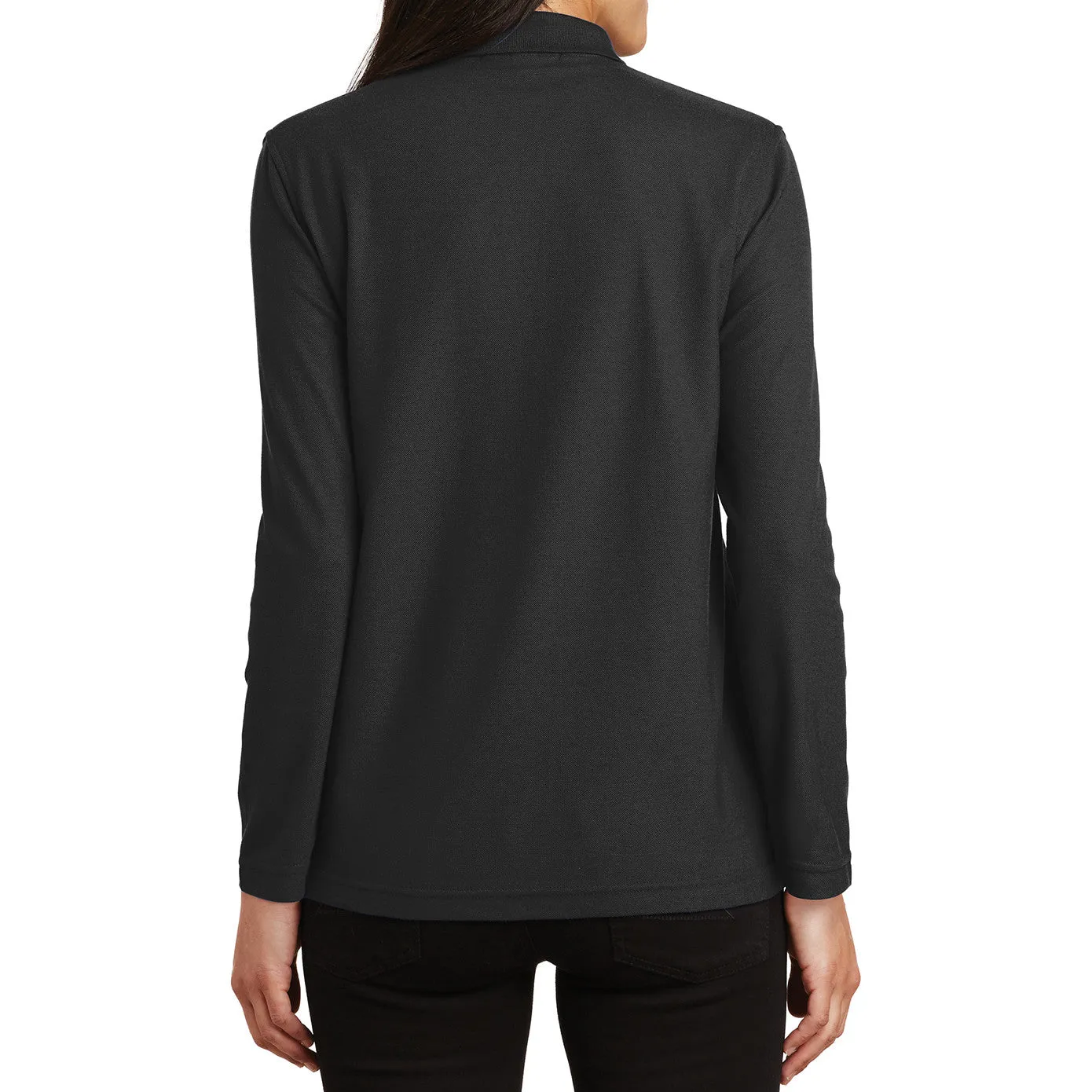 Women's Silk Touch Long Sleeve Polo