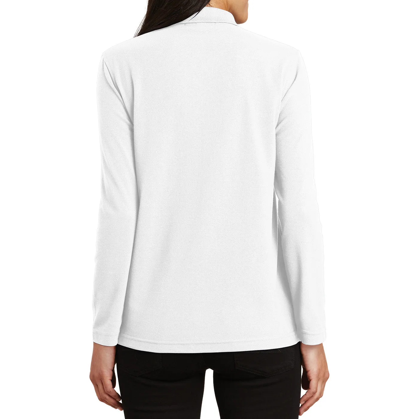 Women's Silk Touch Long Sleeve Polo