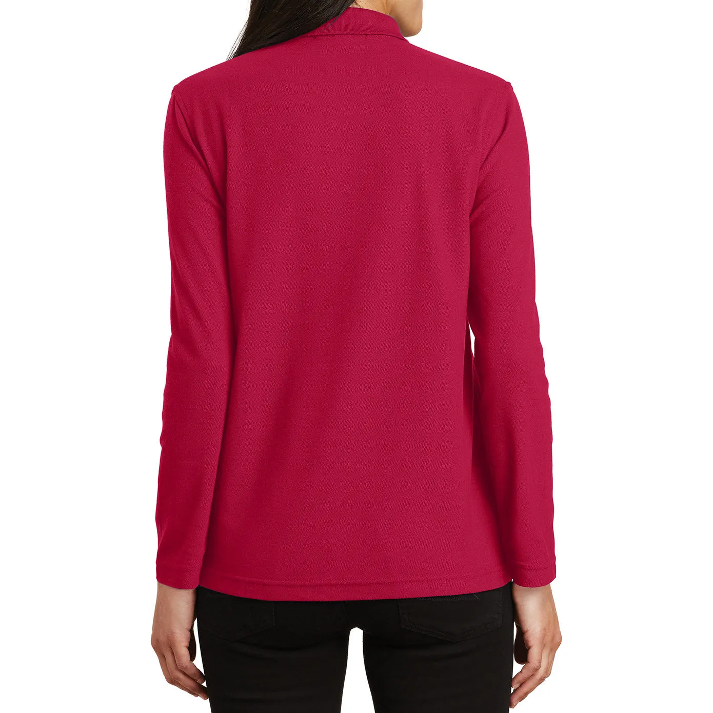 Women's Silk Touch Long Sleeve Polo